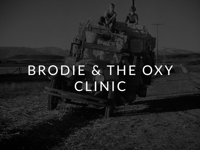 BRODIE & THE OXY CLINIC